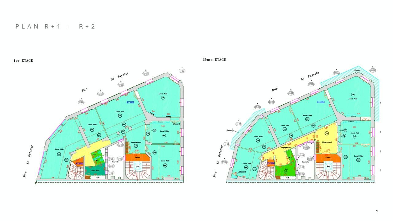 Bureau Paris 1209m² Location bureau Paris OLBUR2426923 13